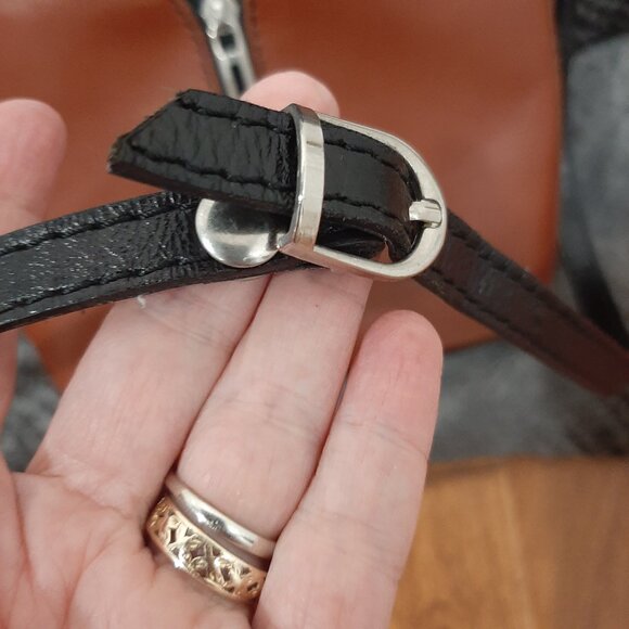 Vera pelle Italian leather bag - Picture 7 of 12